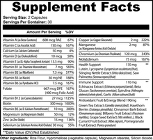Load image into Gallery viewer, Ripkitty Premium Complete Multivitamin 60 Capsules