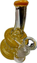 Load image into Gallery viewer, Ripkitty 5” Fancy Mini Bong with Rod Color and 14mm Male Bowl – Colors May Vary
