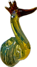 Load image into Gallery viewer, Ripkitty 5” Peacock Dry Herb Hand Pipe