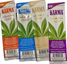 Load image into Gallery viewer, Karma Hemp Wraps (5 Count) Various Flavors