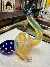 Load image into Gallery viewer, Ripkitty 5” Peacock Dry Herb Hand Pipe