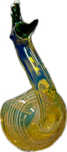 Load image into Gallery viewer, Ripkitty 5” Peacock Dry Herb Hand Pipe