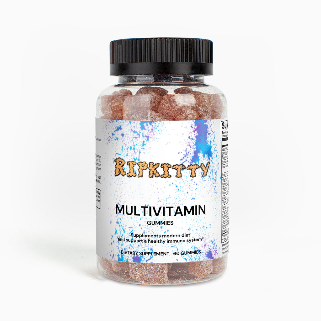 Ripkitty High-Voltage Adult Multivitamin Bear Gummies (60 Count)