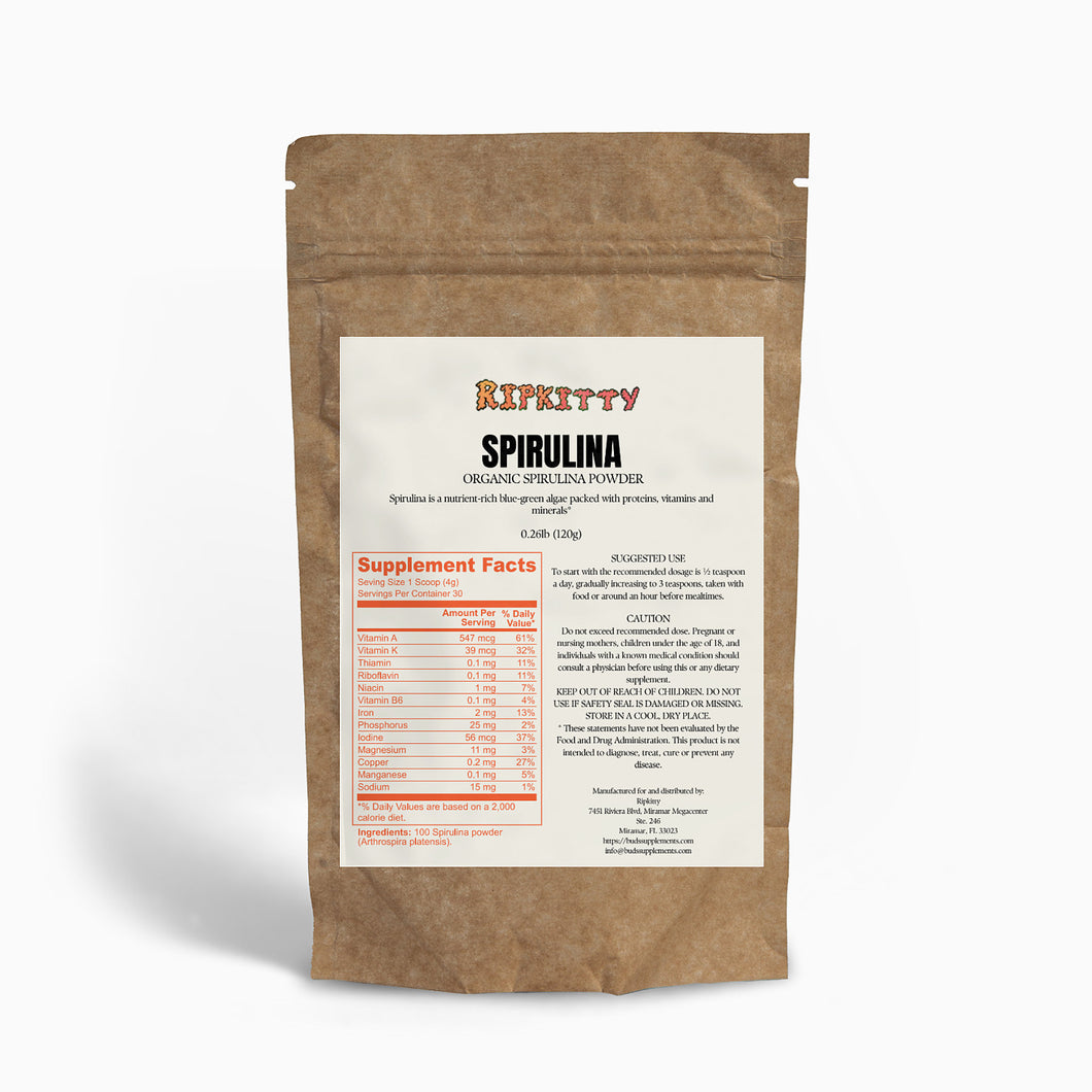 Ripkitty Spirulina Powder 120G