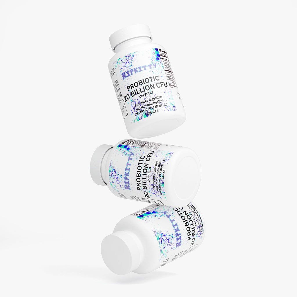 Ripkitty Probiotic 20 Billion CFUs 30 Capsules
