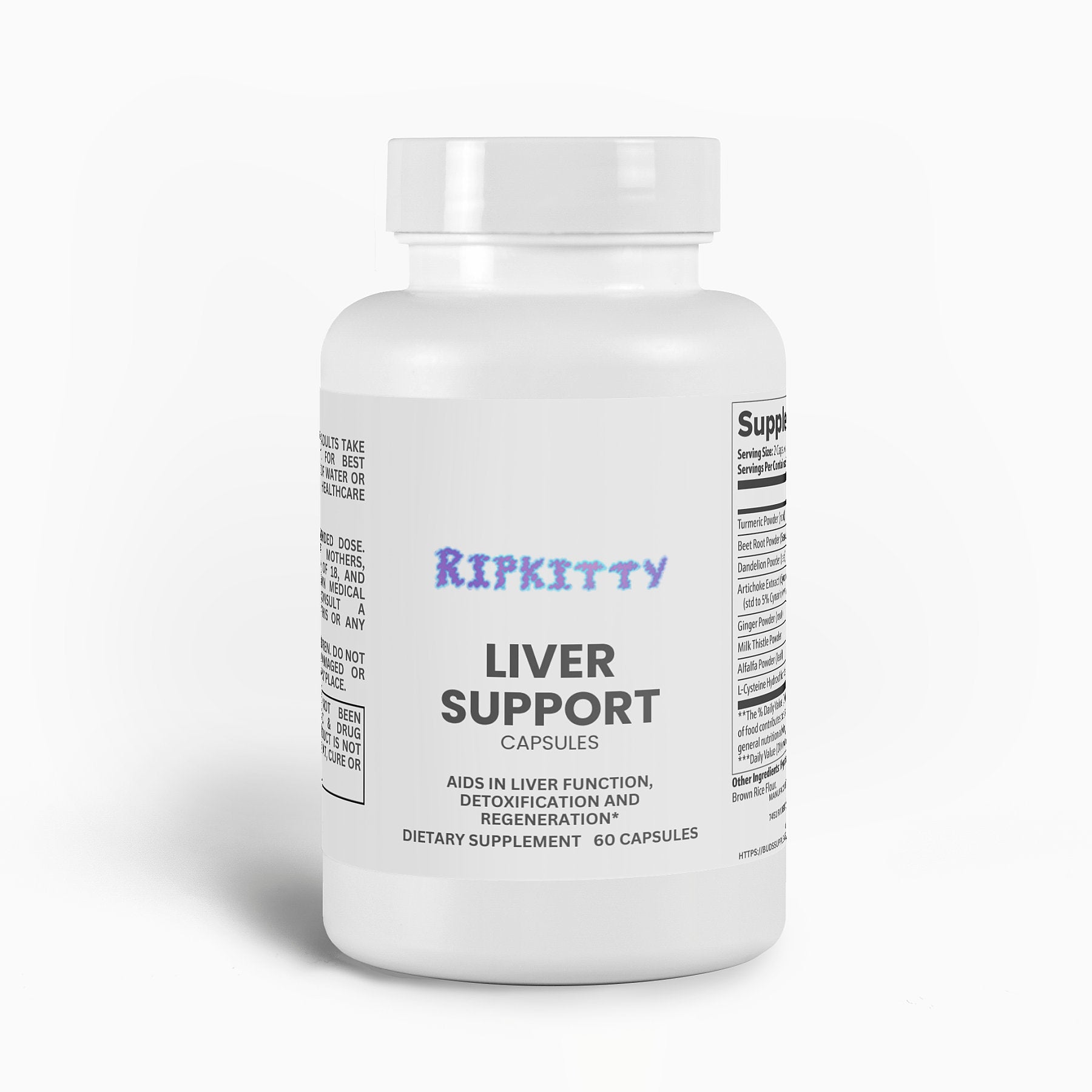 Ripkitty Liver Support 60 Capsules