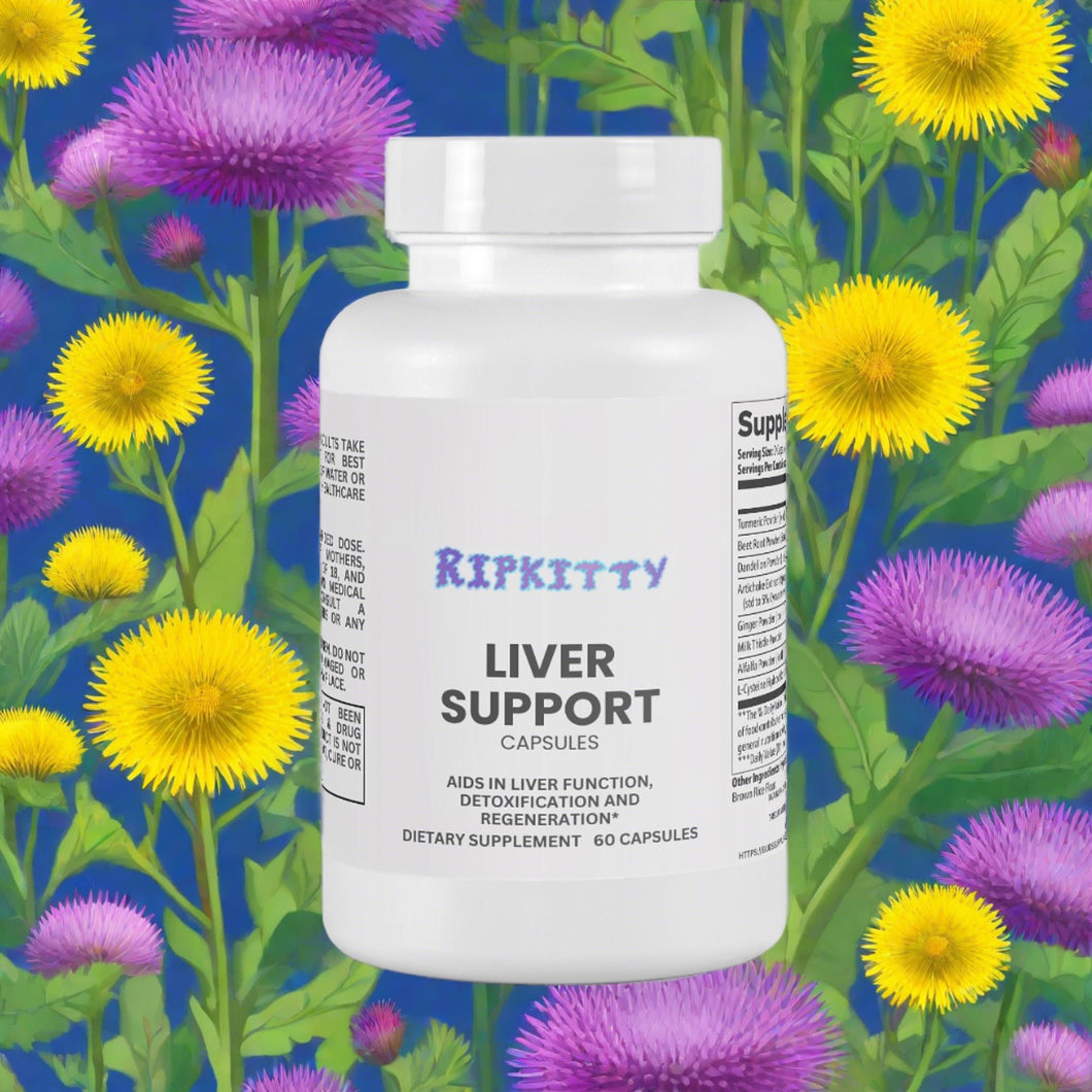 Ripkitty Liver Support 60 Capsules