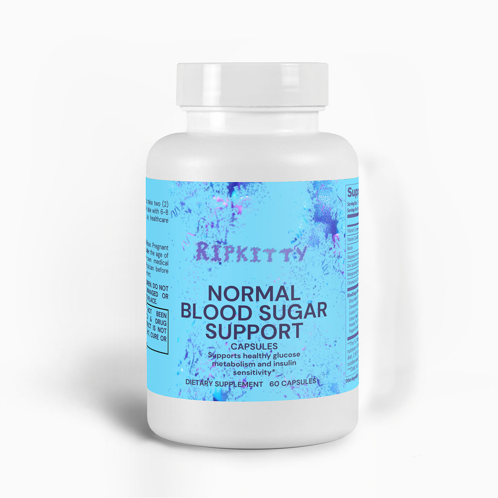 Ripkitty Normal Blood Sugar Support 60 Capsules