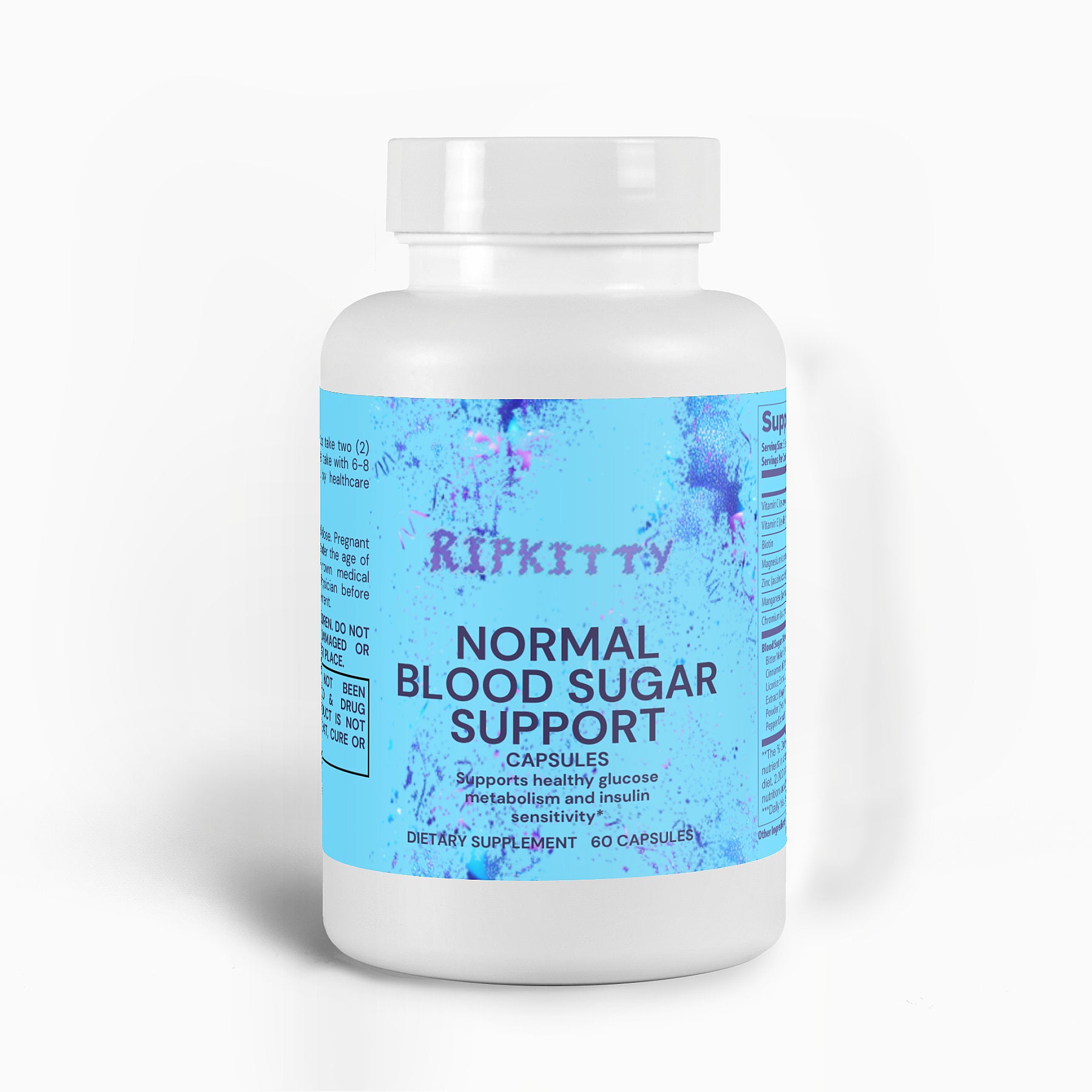 Ripkitty Normal Blood Sugar Support 60 Capsules