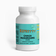 Load image into Gallery viewer, Ripkitty Chaga Mushrooms 60 Capsules
