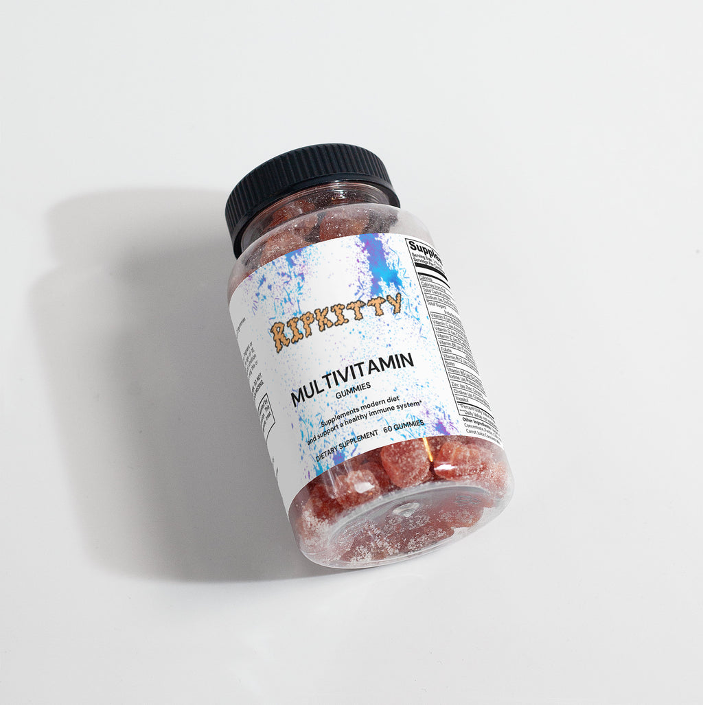 Ripkitty High-Voltage Adult Multivitamin Bear Gummies (60 Count)