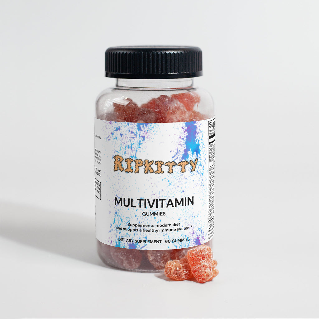 Ripkitty High-Voltage Adult Multivitamin Bear Gummies (60 Count)