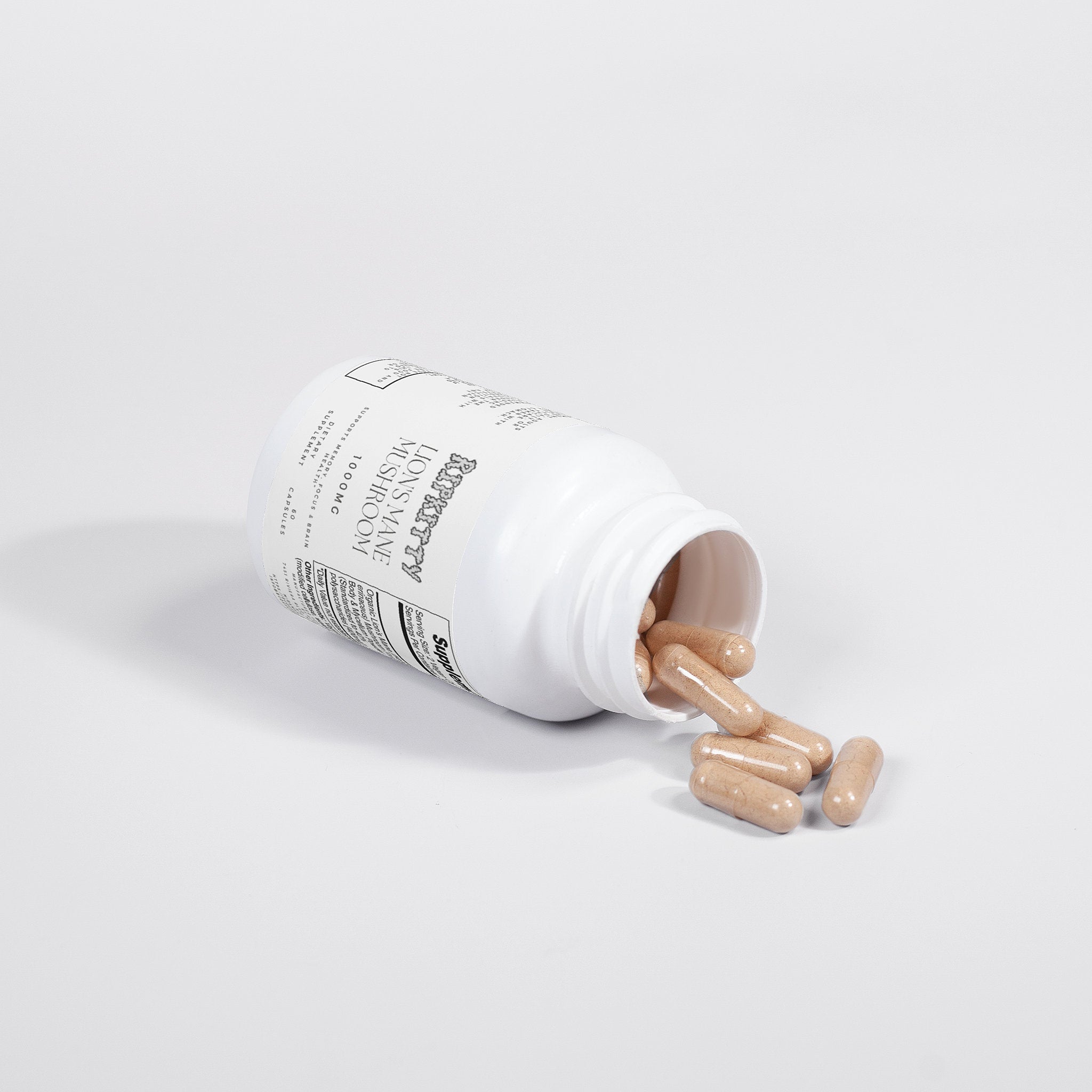 Ripkitty Lion's Mane 1000mg 60 Capsules