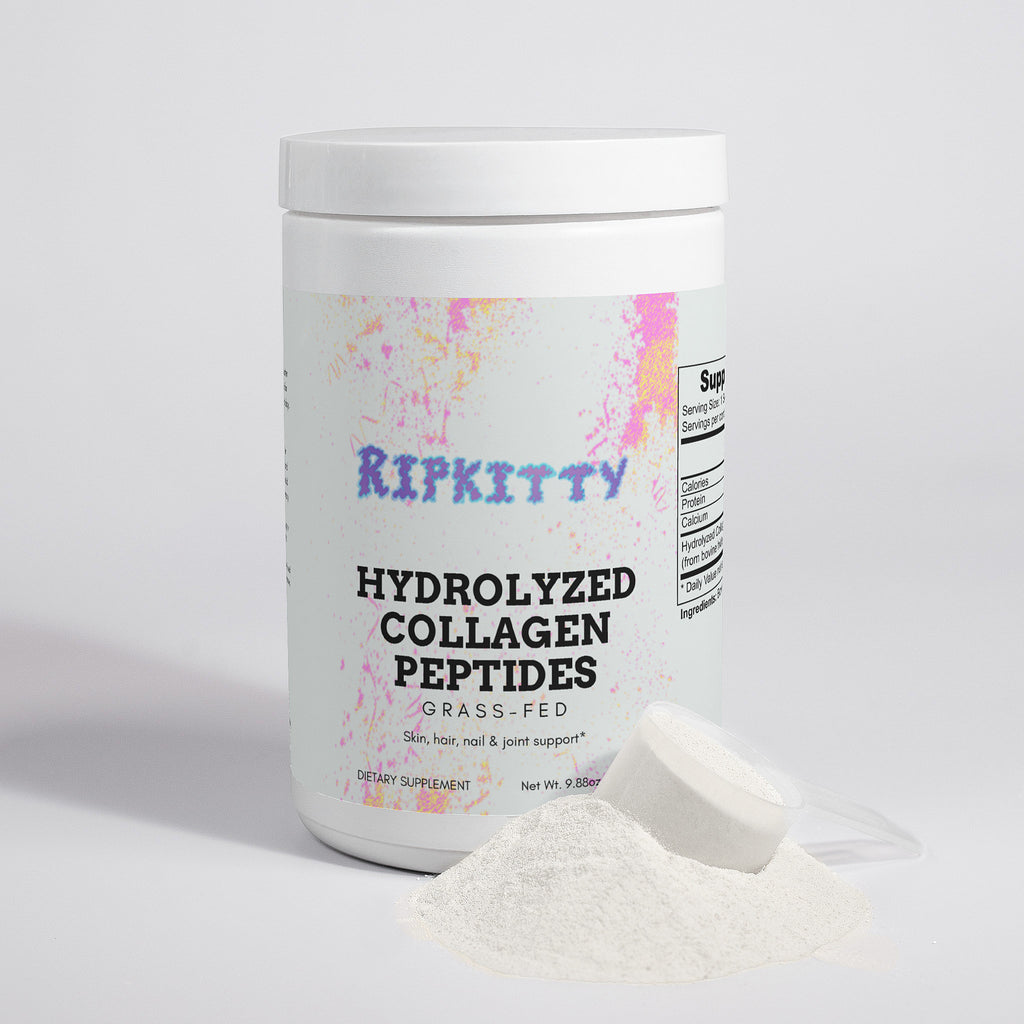 Ripkitty Structural Core: Grass-Fed Hydrolyzed Collagen Peptides (280g)