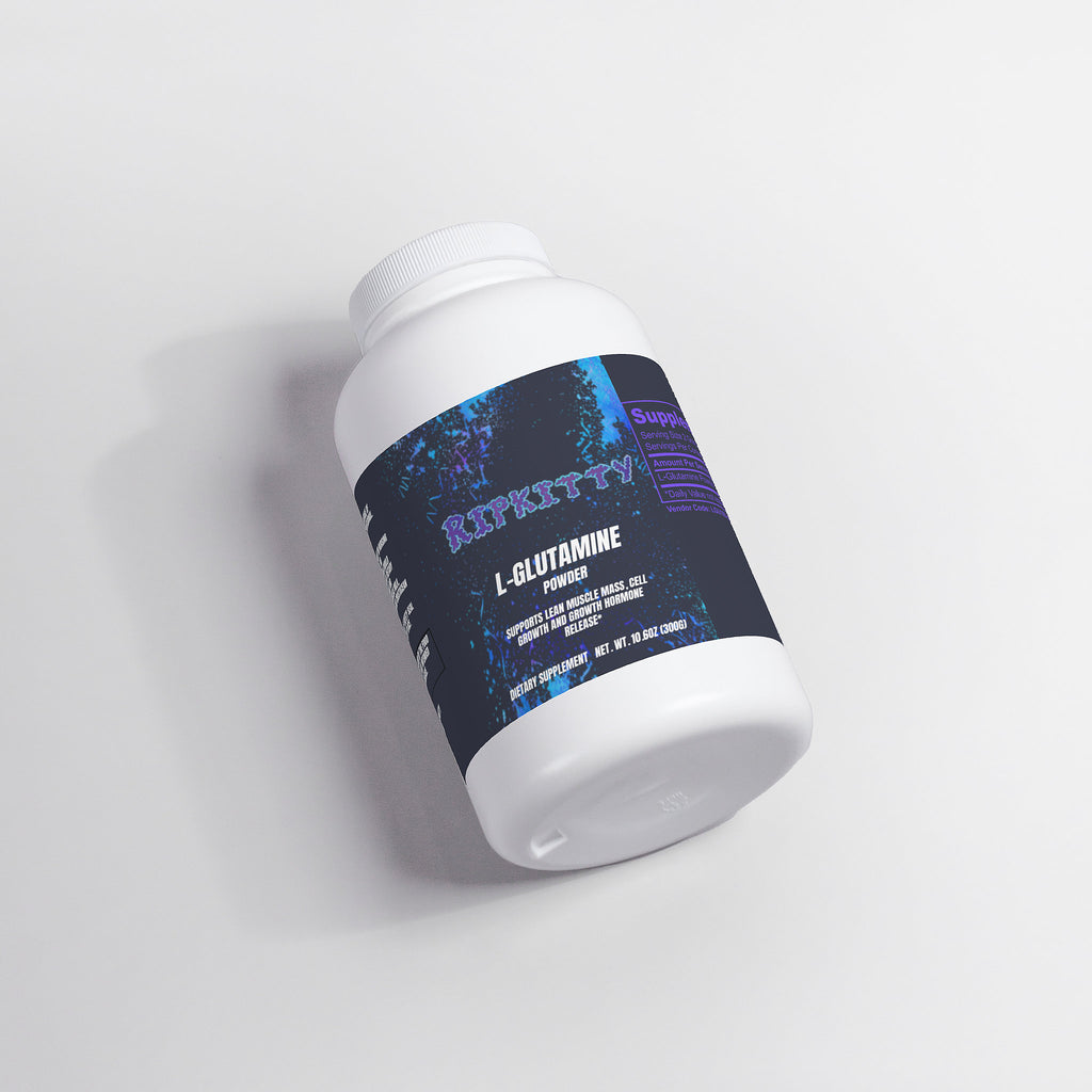 Ripkitty Tendon Surge: Pure L-Glutamine Powder (300g)