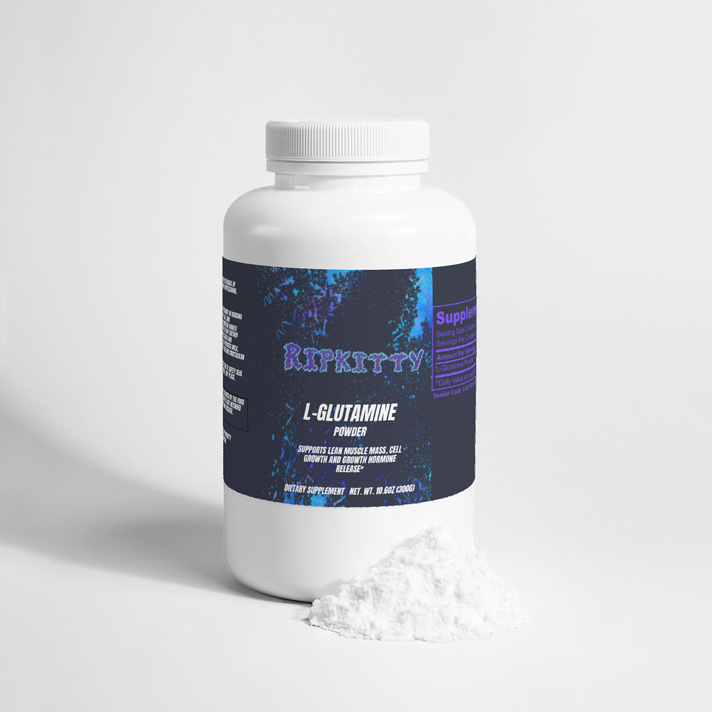 Ripkitty Tendon Surge: Pure L-Glutamine Powder (300g)