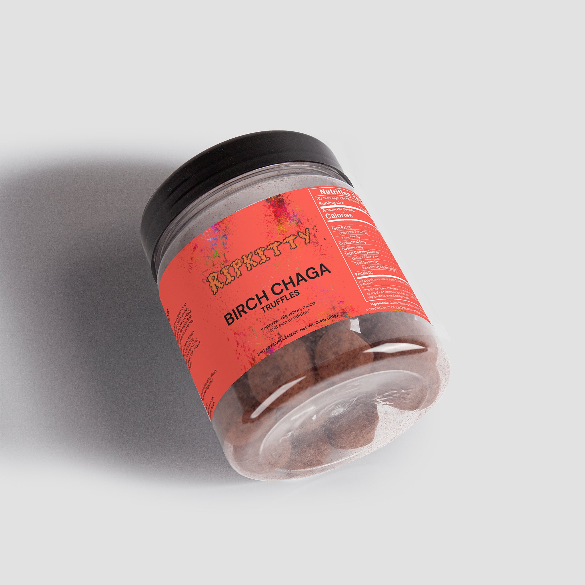 Ripkitty Birch Chaga Truffles - 30 Truffles