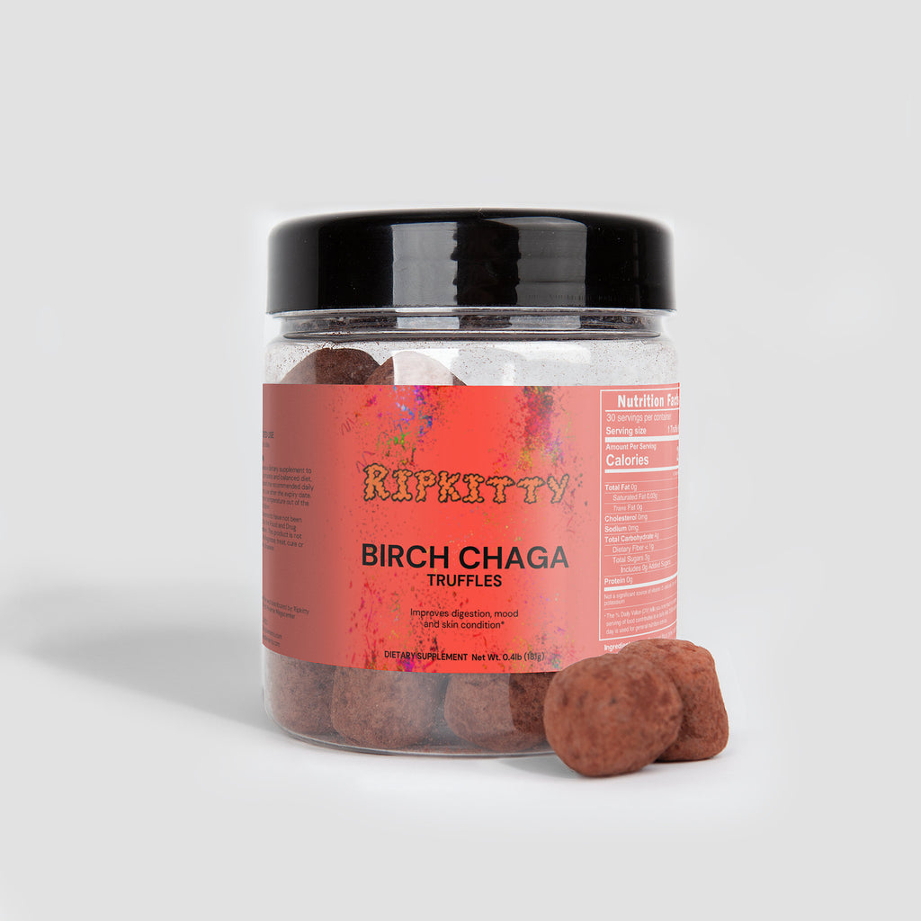 Ripkitty Birch Chaga Truffles - 30 Truffles