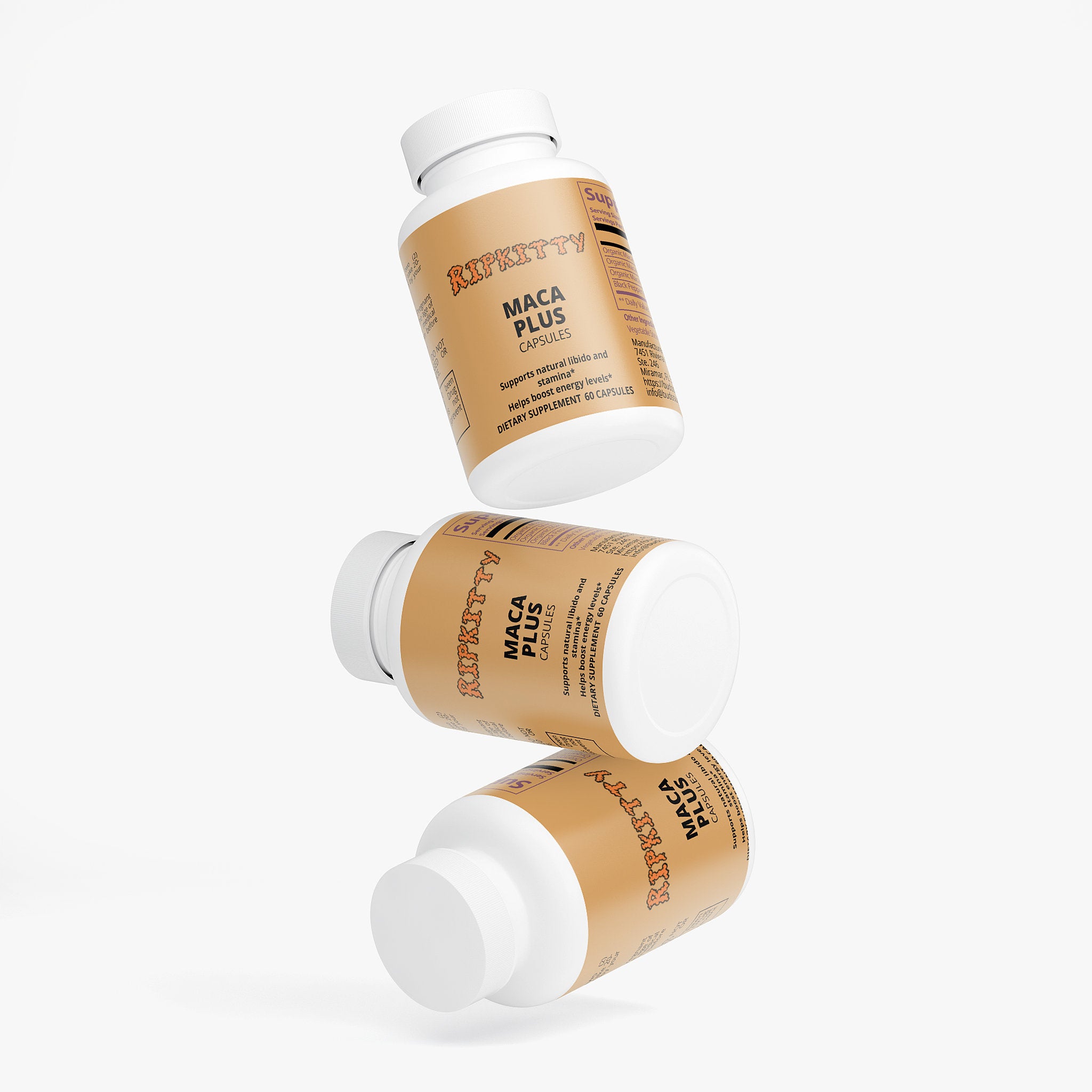 Ripkitty Maca Plus 60 Capsules