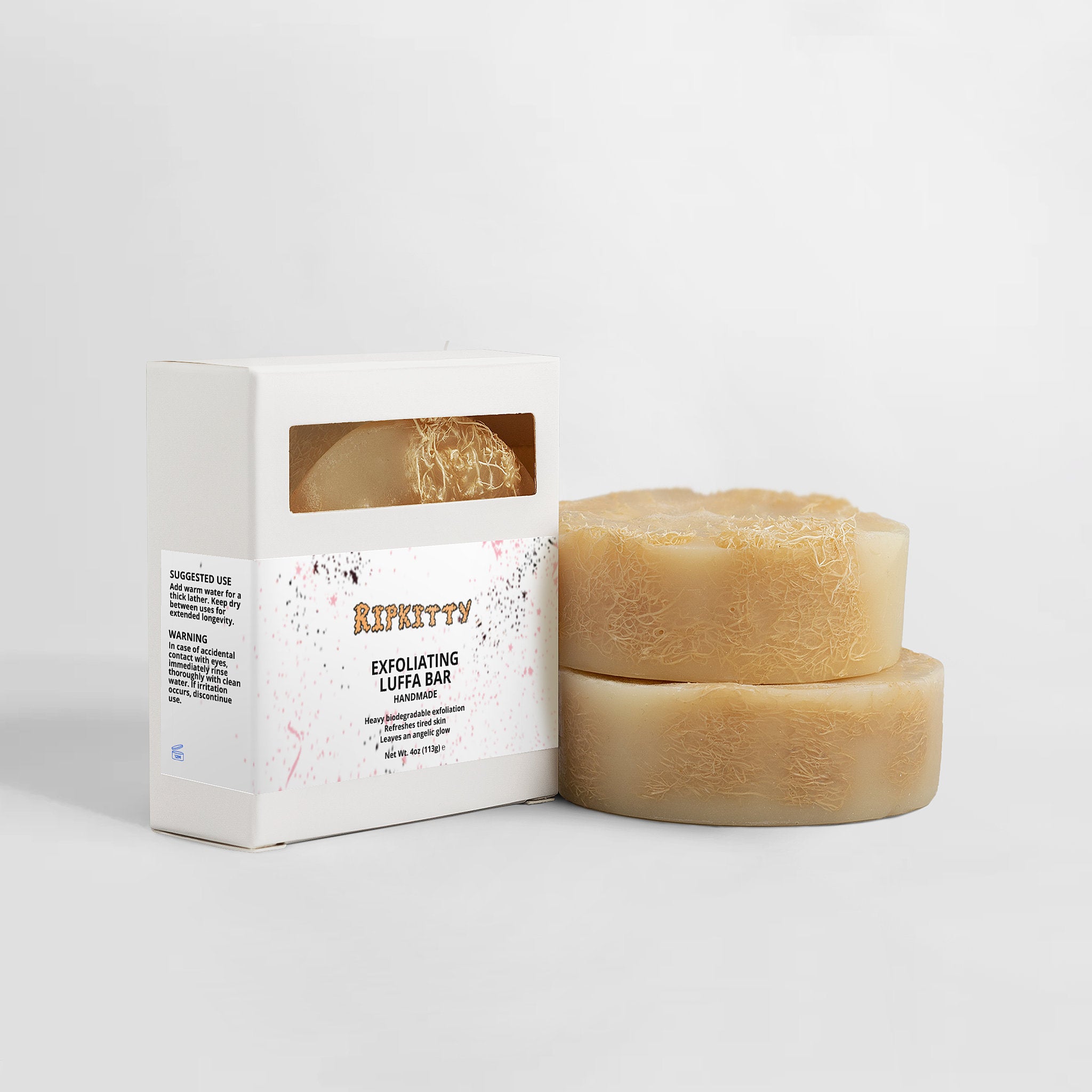 Ripkitty Exfoliating Luffa Bar