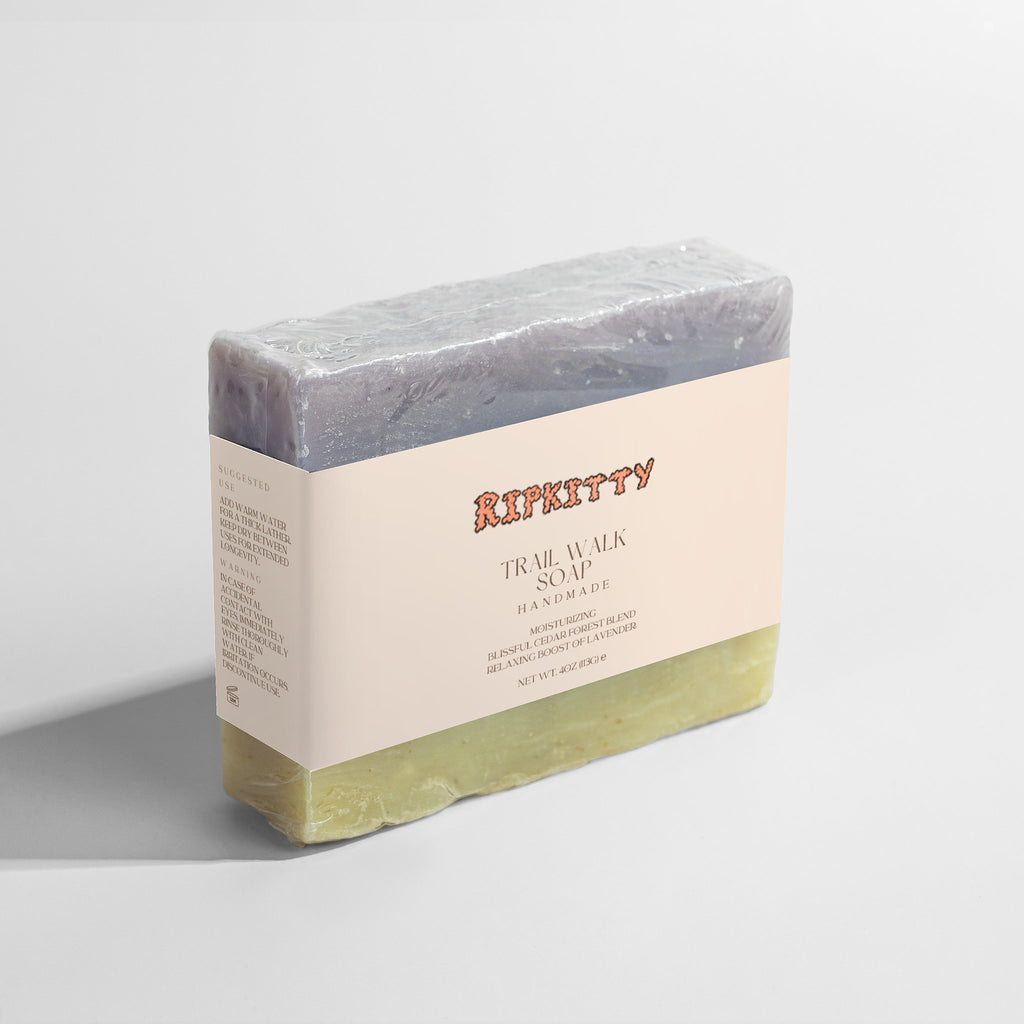 Ripkitty Cedar Calm Trail Walk Bar Soap (4 oz)