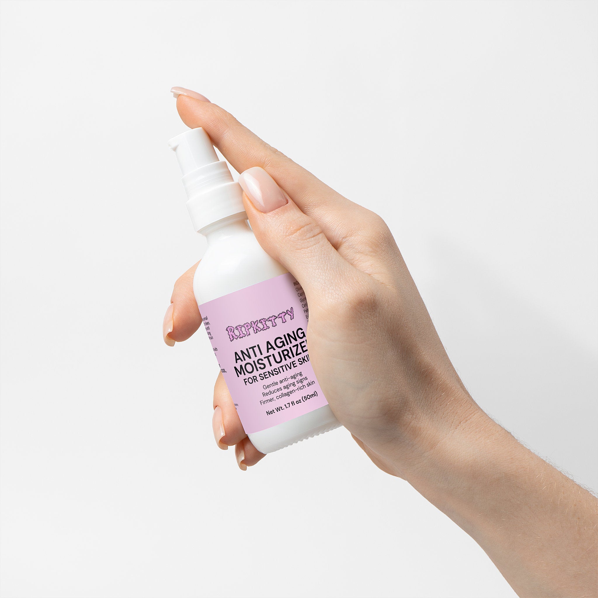 Ripkitty Anti Aging Moisturizer for Sensitive Skin