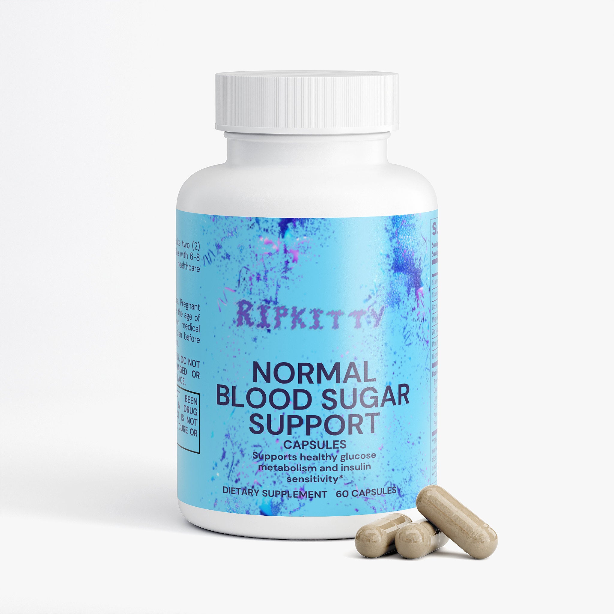 Ripkitty Normal Blood Sugar Support 60 Capsules