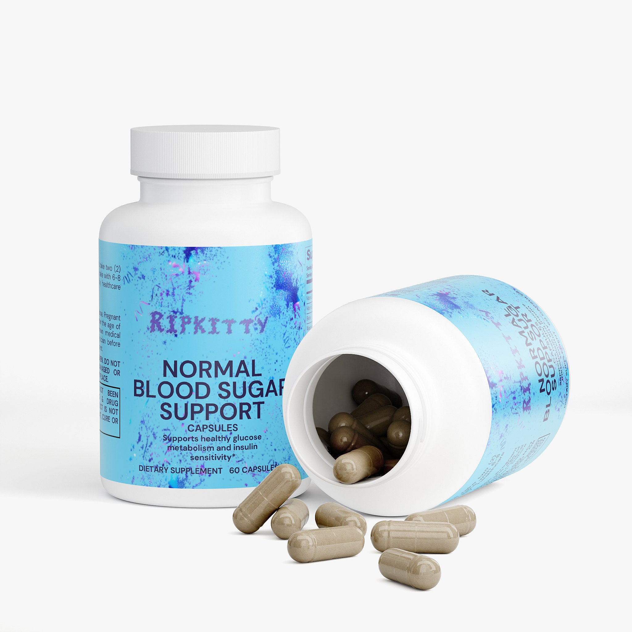Ripkitty Normal Blood Sugar Support 60 Capsules