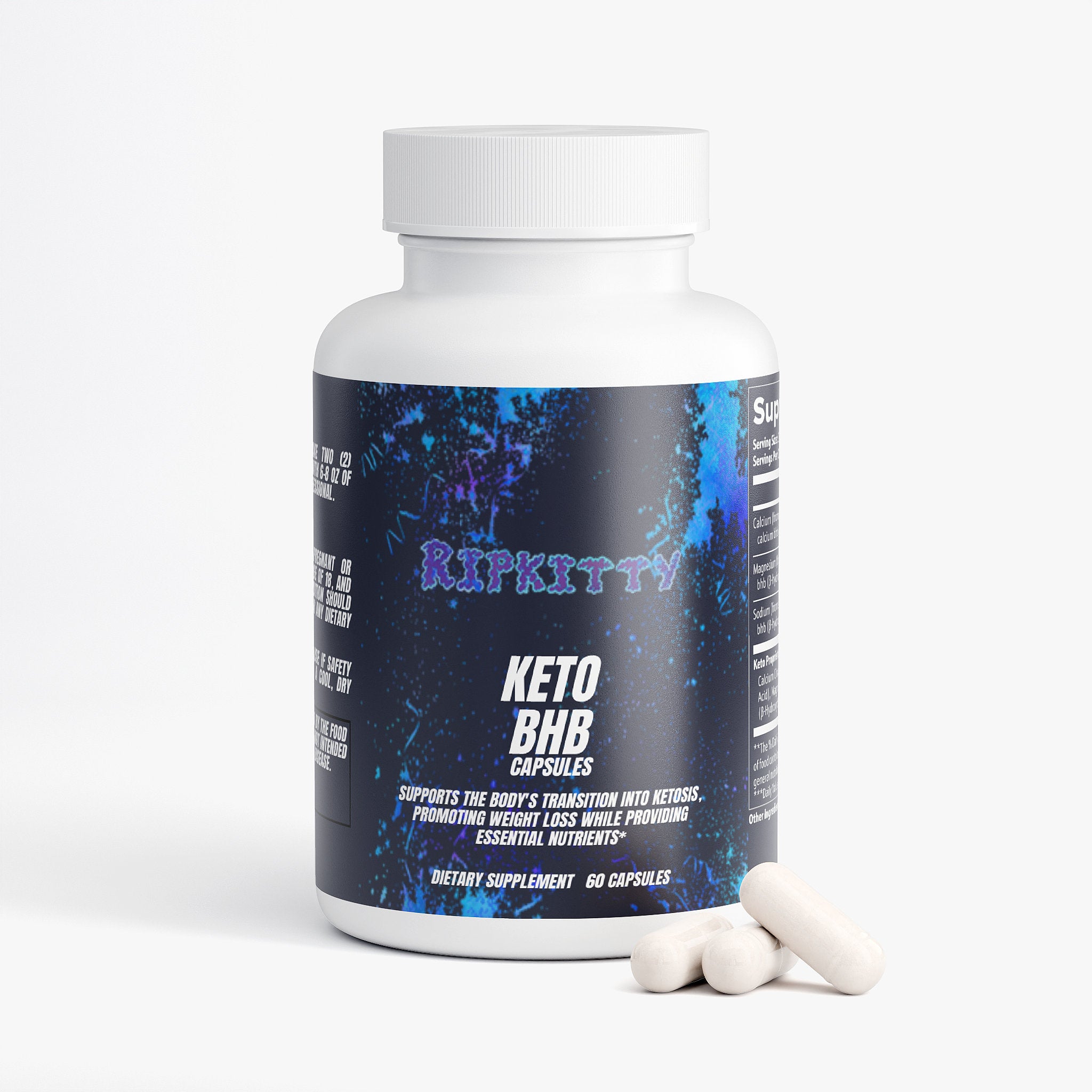 Ripkitty Keto BHB 60 Capsules