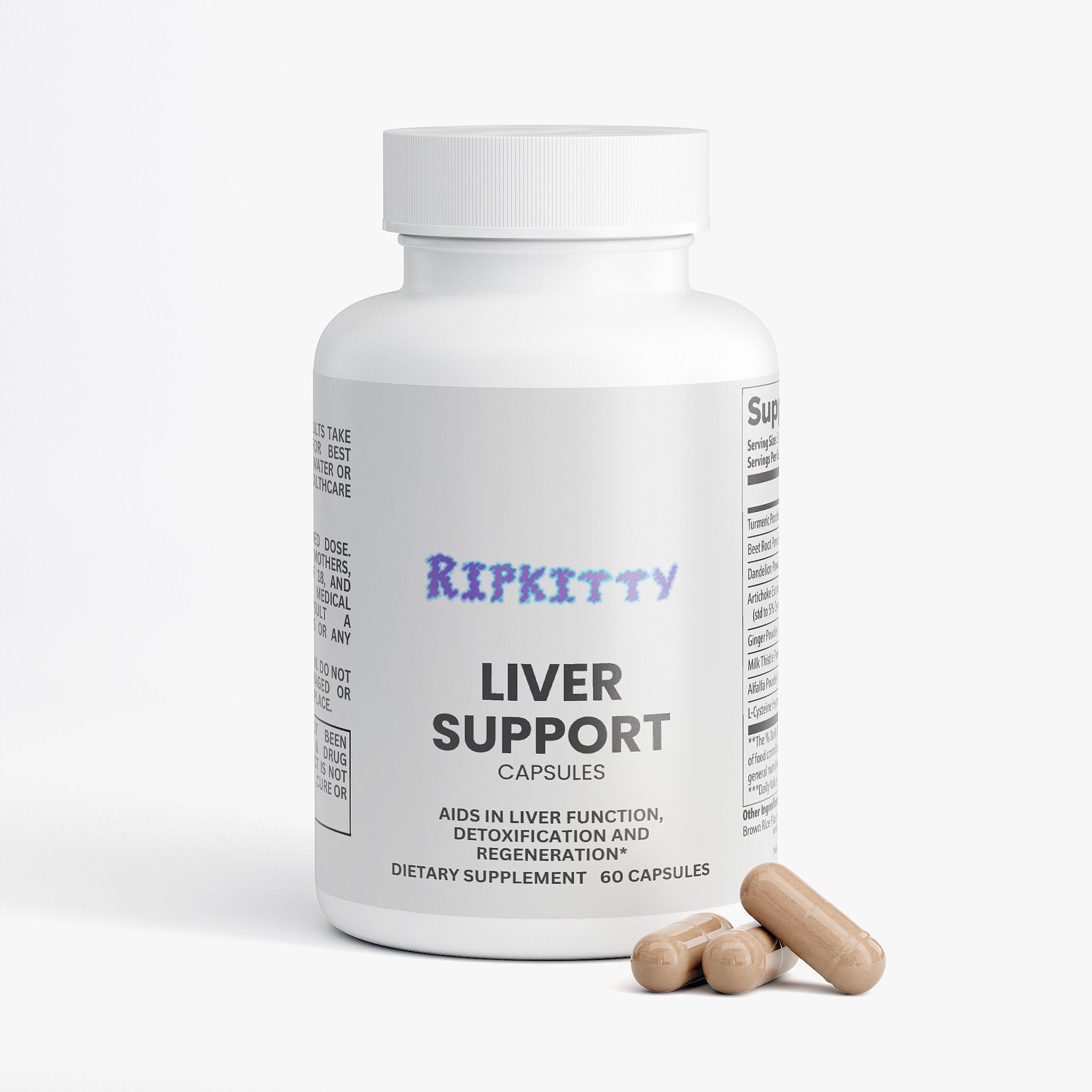 Ripkitty Liver Support 60 Capsules