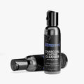 Black charcoal facial cleanser bottle with 'Ripkitty' branding on a white background