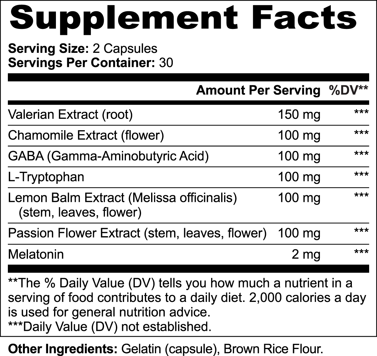 Ripkitty Deep Slumber: Valerian & Melatonin Sleep Sand (60 Capsules)