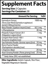 Load image into Gallery viewer, Ripkitty Premium Horny Goat Weed Blend 60 Capsules
