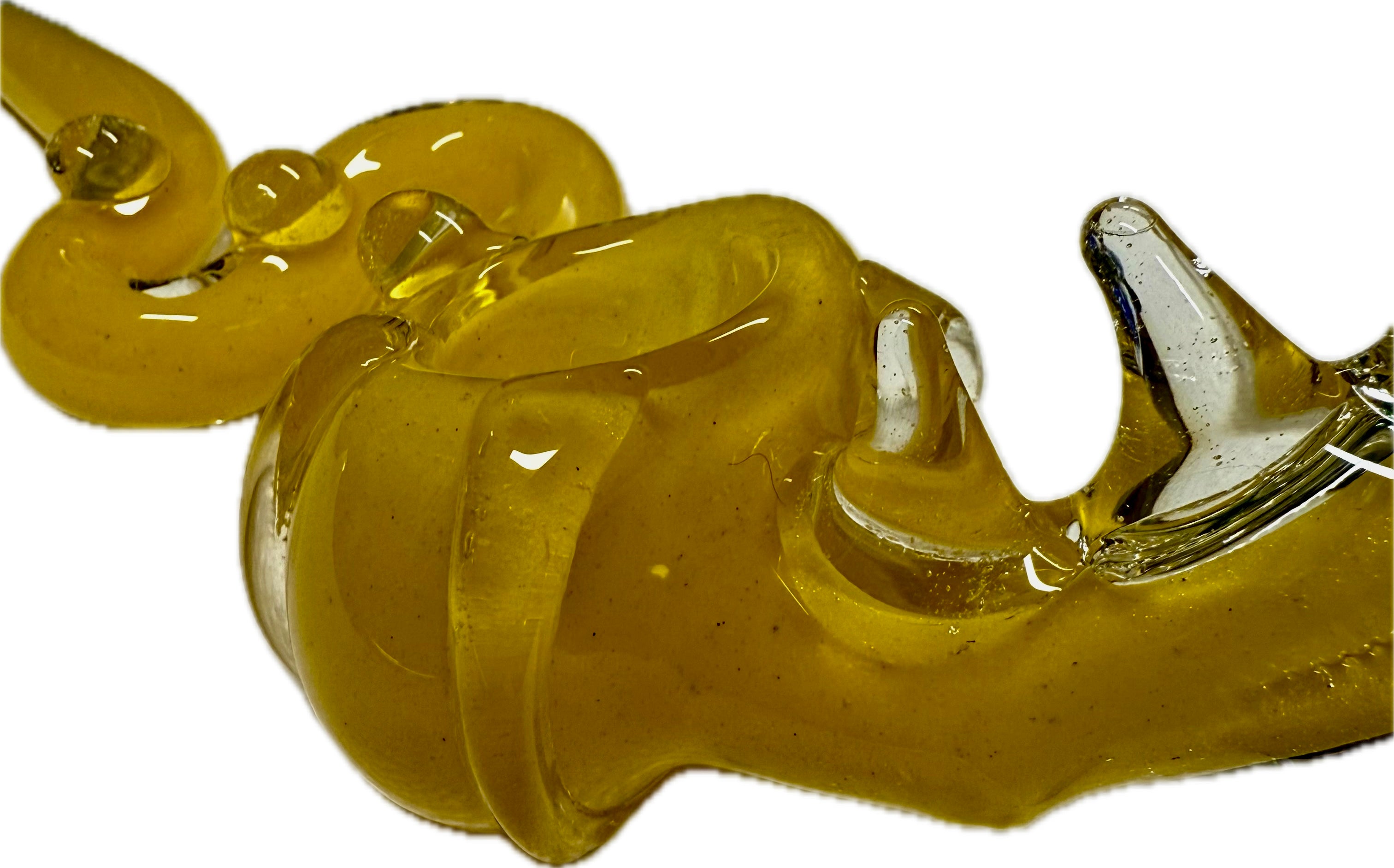 5” COBRA Tobacco Dry Herb Hand Pipe Borosilicate Glass - Colors May Vary