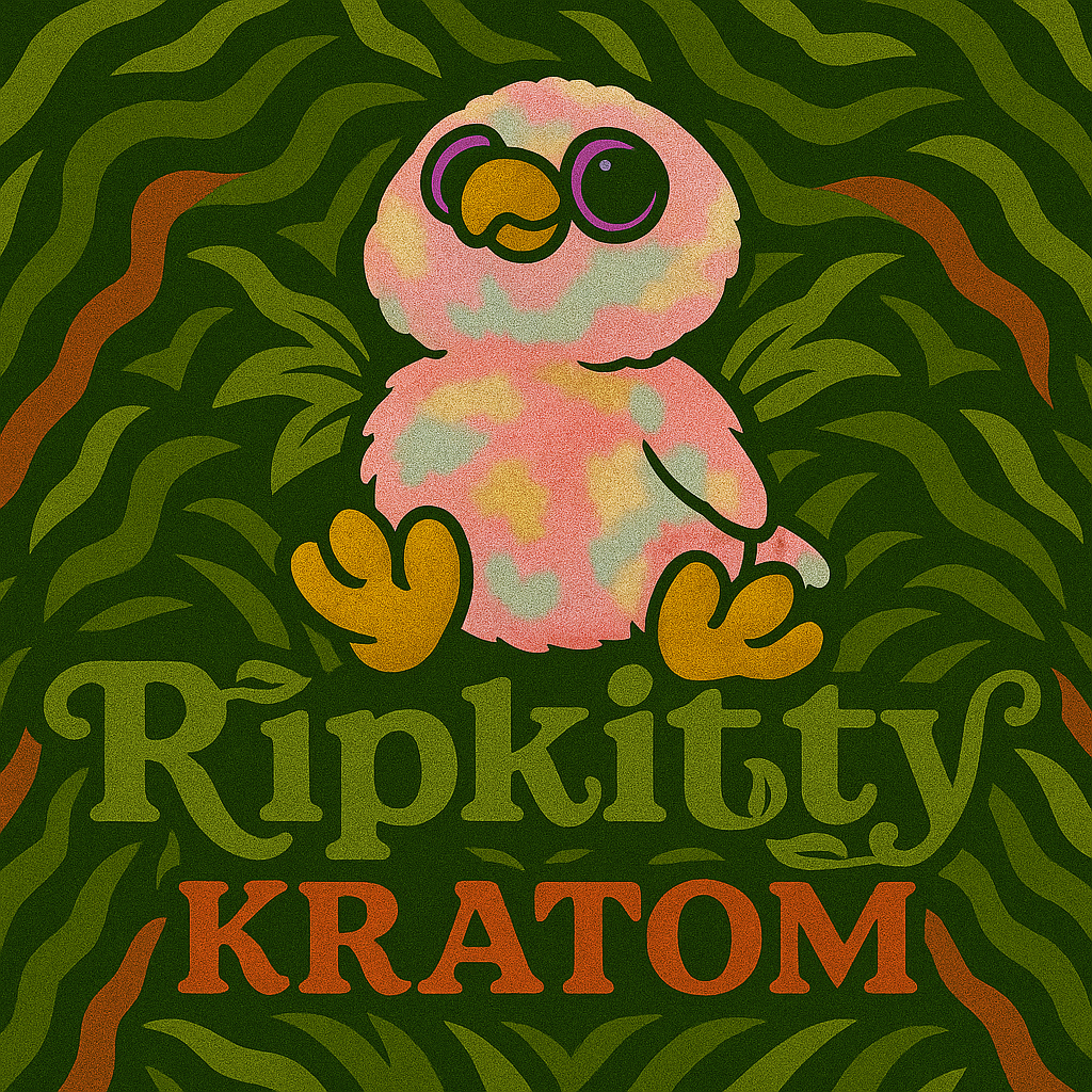 Ripkitty Premium Kratom Capsules - Chill (Red) & TrainWreck (Green) - 10ct & 30ct