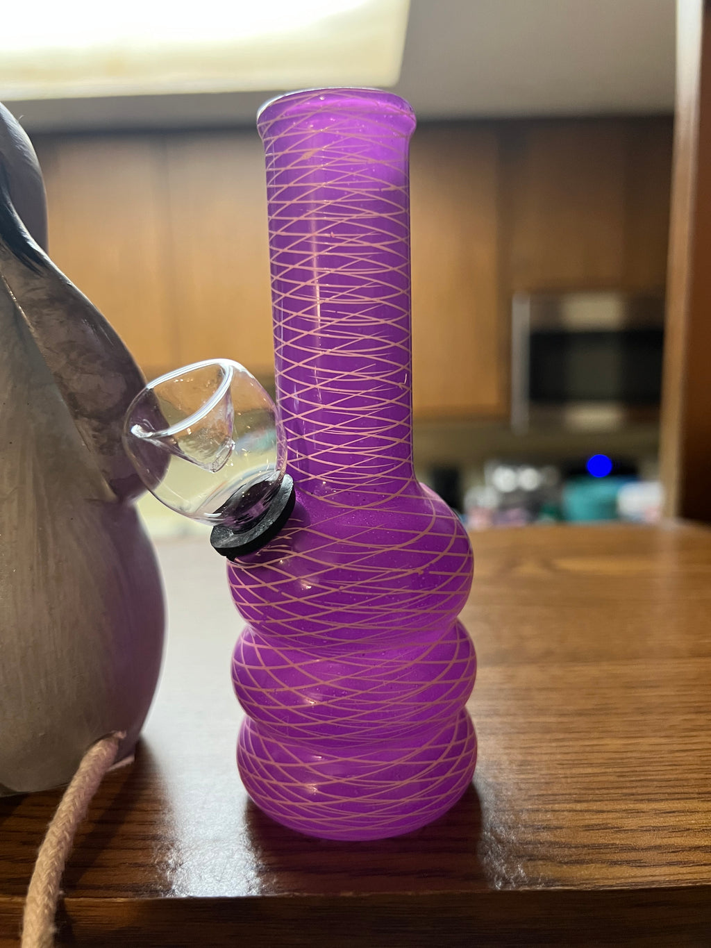 Ripkitty 5” Soft Glass Net Multi-Color Water Pipe Bong - Colors May Vary