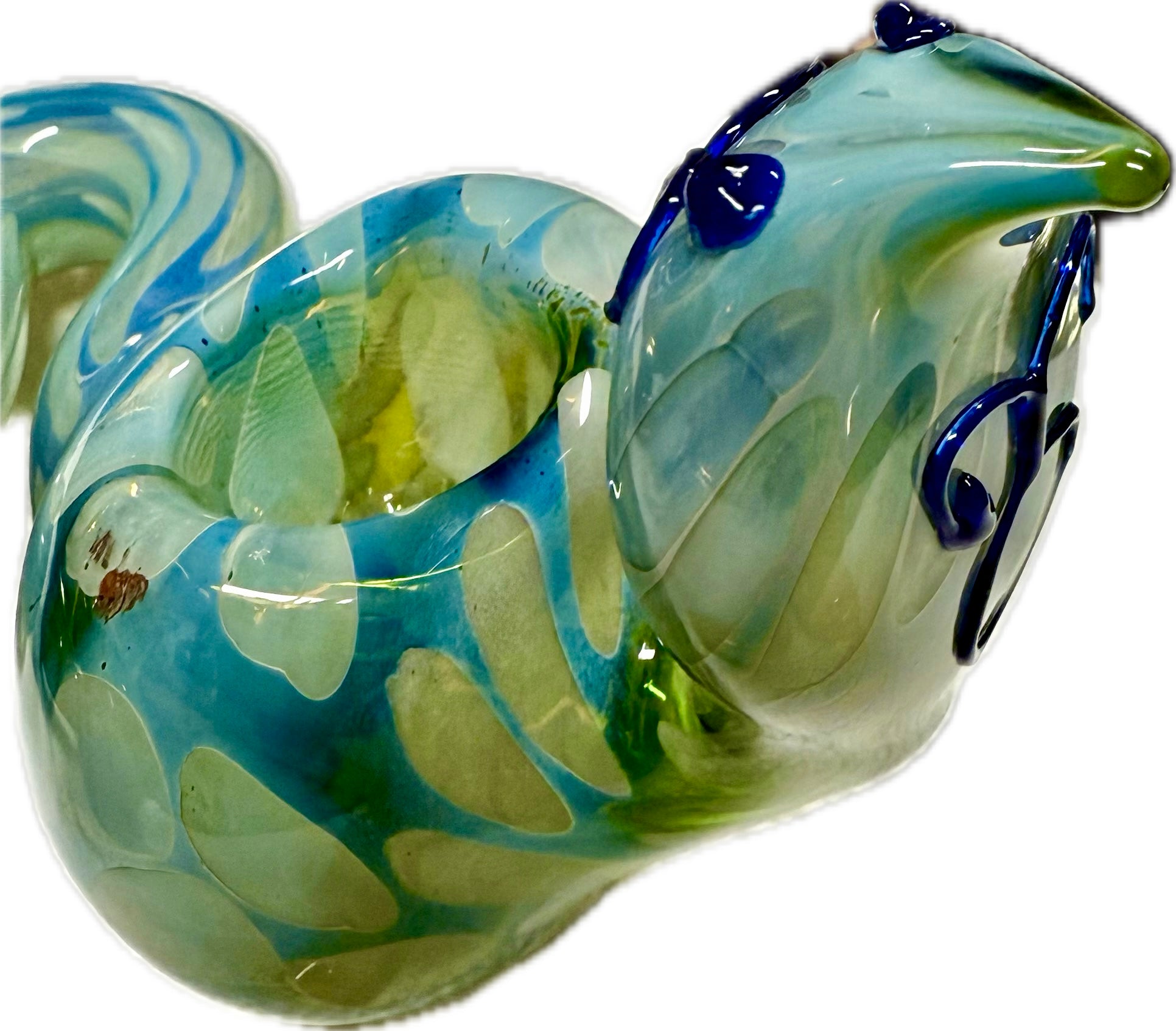 5” COBRA Tobacco Dry Herb Hand Pipe Borosilicate Glass - Colors May Vary
