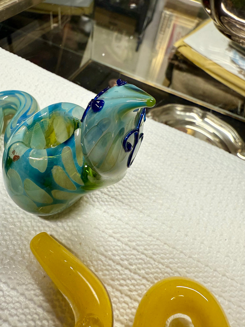 5” COBRA Tobacco Dry Herb Hand Pipe Borosilicate Glass - Colors May Vary