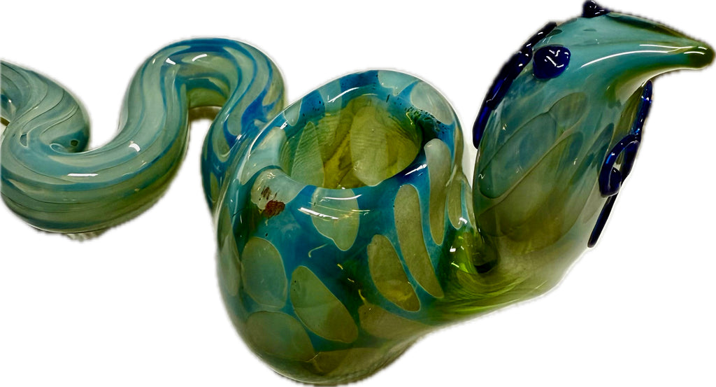 5” COBRA Tobacco Dry Herb Hand Pipe Borosilicate Glass - Colors May Vary