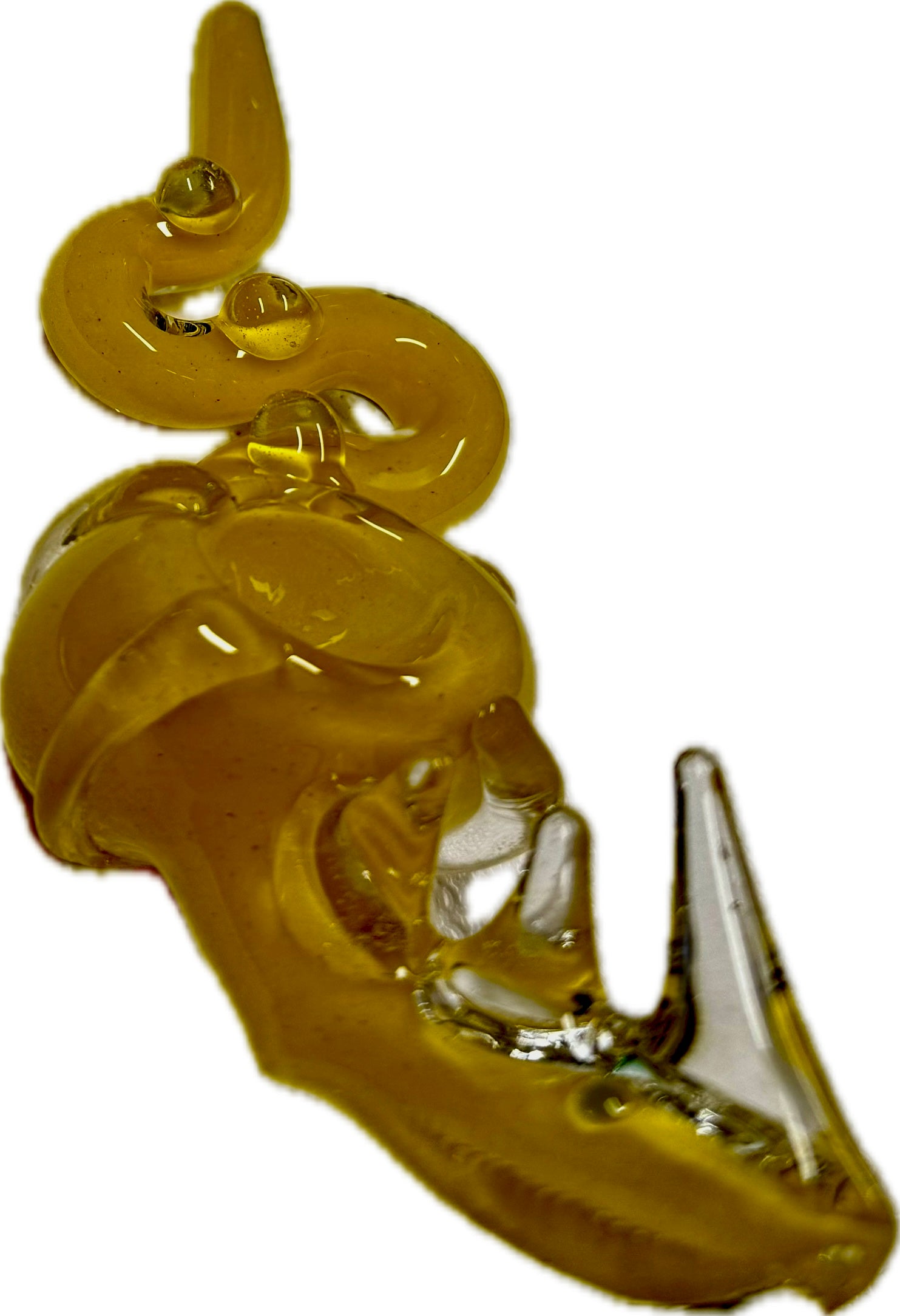 5” COBRA Tobacco Dry Herb Hand Pipe Borosilicate Glass - Colors May Vary