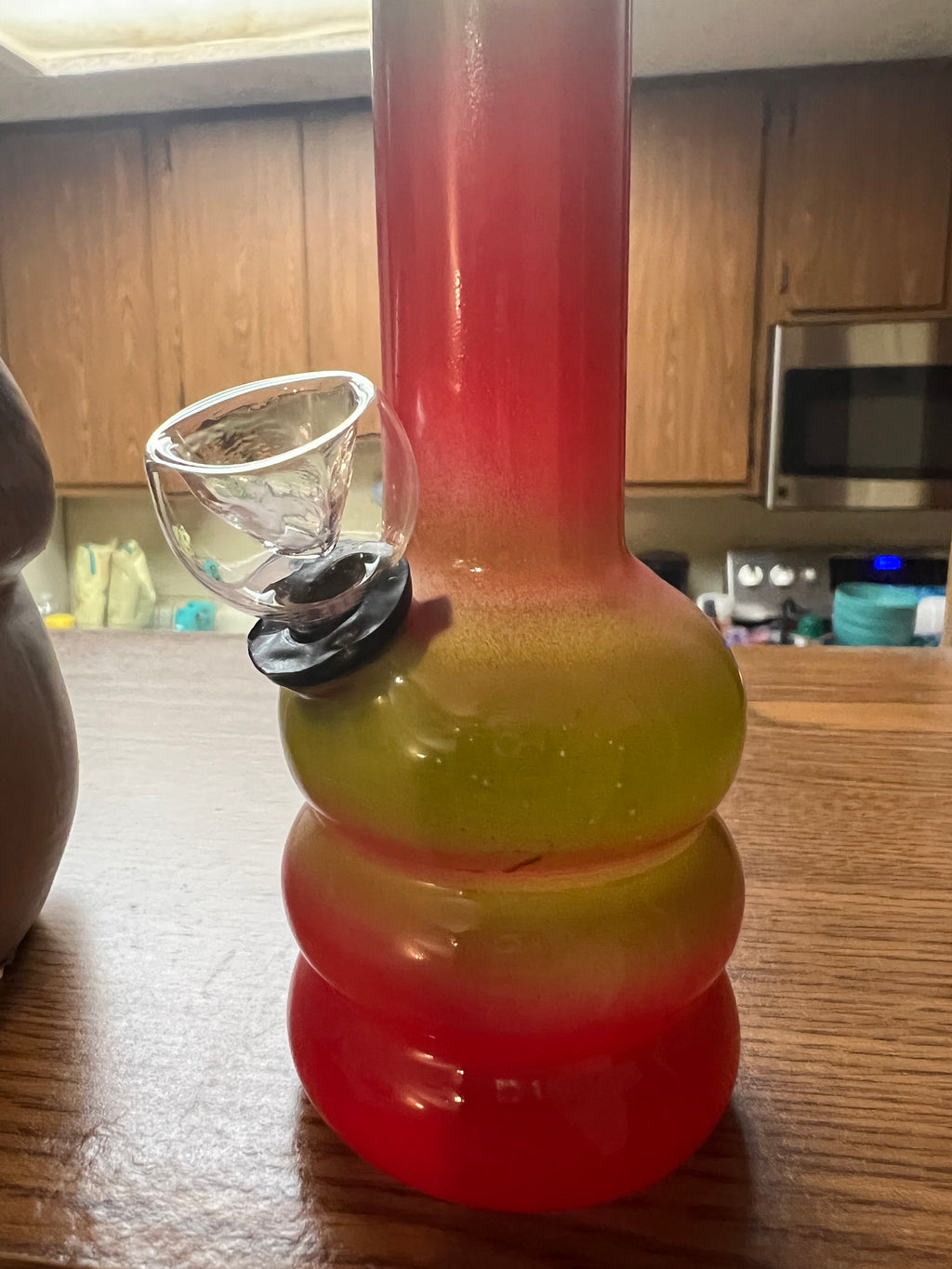 Ripkitty 5” Soft Glass Net Multi-Color Water Pipe Bong - Colors May Vary