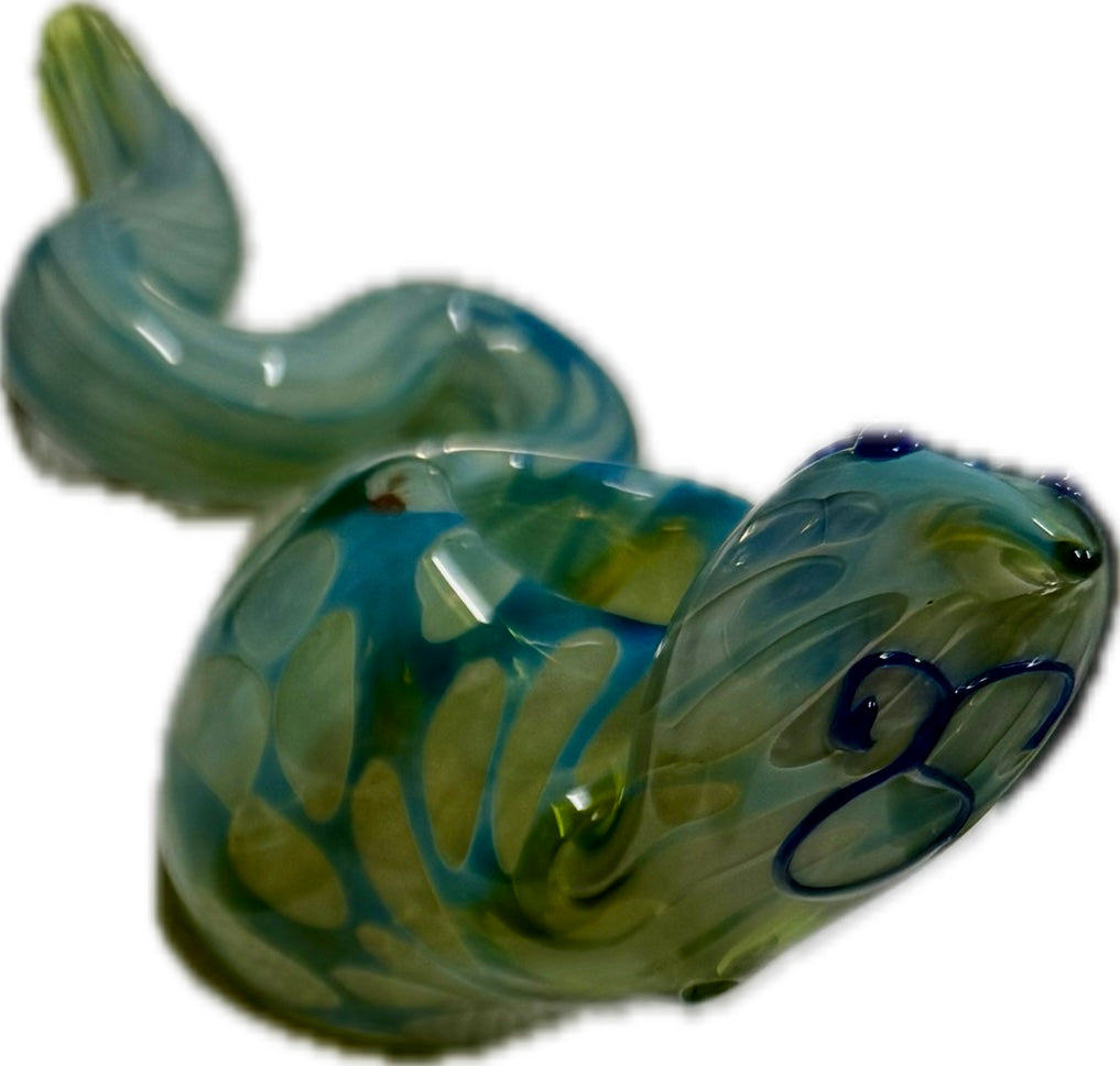 5” COBRA Tobacco Dry Herb Hand Pipe Borosilicate Glass - Colors May Vary