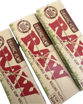 Raw Unrefined Classic 1.25 1 1/4 Size Cigarette Rolling Papers (3 Count)
