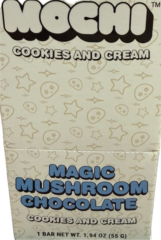 Mochi Cookies & Cream Magic Mushroom Chocolate Bar (55g)