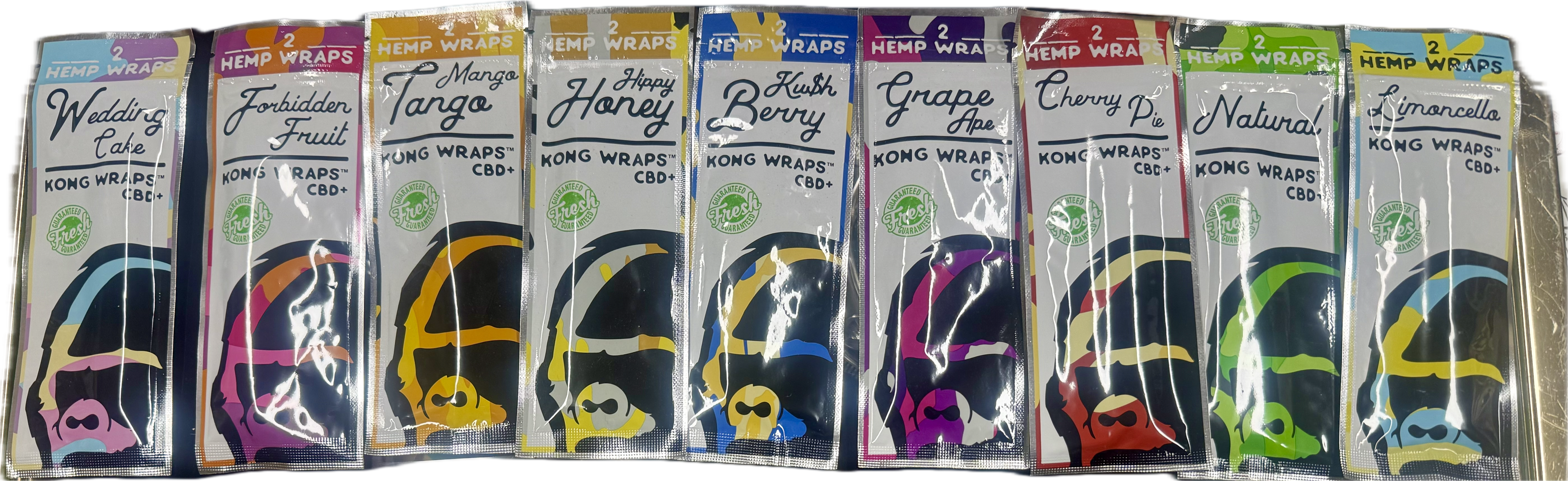 Kong Hemp Wraps CBD+ | 9-Pack Variety Sampler