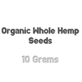 Ripkitty Premium Live Raw Viable Sprouts Organic Whole Hemp Seeds