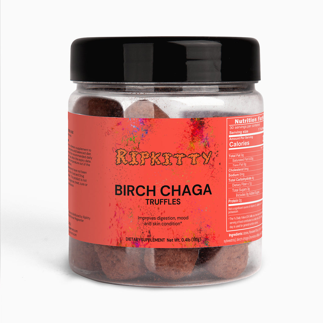 Ripkitty Birch Chaga Truffles - 30 Truffles