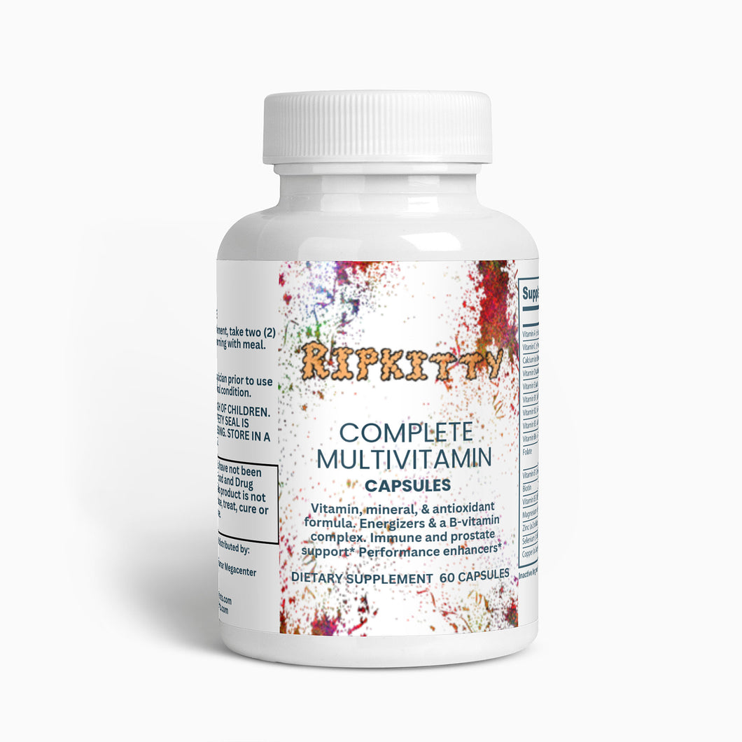 Ripkitty Premium Complete Multivitamin 60 Capsules